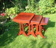 Nest three mahogany for sale  NUNEATON
