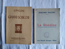Giacomo puccini libretti usato  Sesto Fiorentino