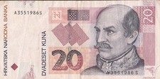 Croazia banconota kuna usato  Rho