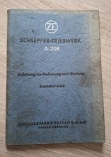 Getriebe a208 anleitung gebraucht kaufen  Recke