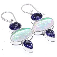 Triplet fire opal usato  Spedire a Italy