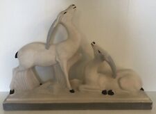 Sculpture antilopes céramique d'occasion  Dijon