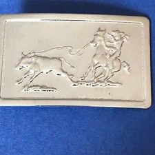 Silver metal western for sale  YORK
