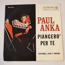 Paul anka piangero usato  Pistoia