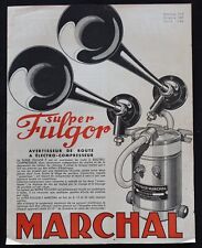 1942 marchal super d'occasion  Expédié en Belgium