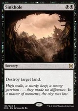 Mtg sinkhole foil usato  Bari