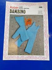 Knitting patterns vintage for sale  HAILSHAM
