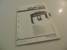 Yamaha Clavinova piano digital CVP-50 serviço oficina manual esquemas comprar usado  Enviando para Brazil