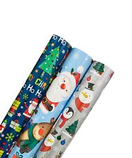 Christmas wrapping paper for sale  LEICESTER