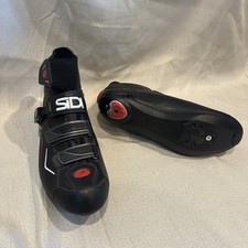 Bota masculina de ciclismo de estrada SIDI impermeável uso da chuva UE 48 preta em excelente estado usado comprar usado  Enviando para Brazil