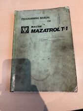 Mazak mazatrol programing for sale  FLEETWOOD