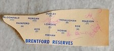 Brentford 1954 rare for sale  BRISTOL