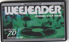 Télécarte mobicarte weeiende d'occasion  Maignelay-Montigny