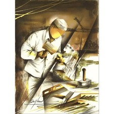 Poulet raymond lithographie d'occasion Poulet raymond lithographie d'occasion  Metz-