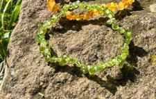 Bracelet baroque péridot d'occasion  Le Val-d'Ajol