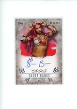 2016 Topps Undisputed WWE Sasha Banks #UA-SB Divas autógrafo autografado 52/299 comprar usado  Enviando para Brazil