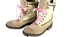 Biker boots studded for sale  LIVERPOOL
