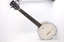 Usado, Ukulele banjo dourado tom BU-1 4 cordas costas abertas com cabeça remo comprar usado  Enviando para Brazil