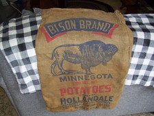 burlap sack for sale  Stanford