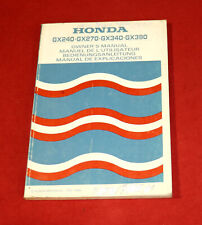 Betriebsanleitung honda motor gebraucht kaufen  Estorf
