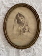 Vintage oval madonna for sale  Monroe