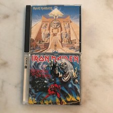 LOT of 2 (4xCD) IRON MAIDEN Powerslave Number of the Beast Castle bonus discs 95 comprar usado  Enviando para Brazil