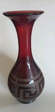 Vase verre soufflé d'occasion  Fleury-sur-Andelle