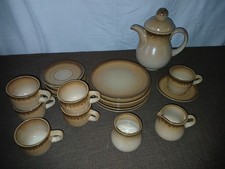 Kaffeeservice keramik braun gebraucht kaufen  Weißenbrunn
