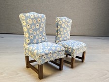 Cadeiras de jantar florais personalizadas miniatura escala 1/12 para casa de bonecas Wingback comprar usado Cadeiras de jantar florais personalizadas miniatura escala 1/12 para casa de bonecas Wingback comprar usado  Enviando para Brazil