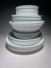CORELLE WHITE SWIRL / Pratos e tigelas 42 peças /3 tamanhos de prato /3 tamanhos de tigela em perfeito estado, usado comprar usado  Enviando para Brazil
