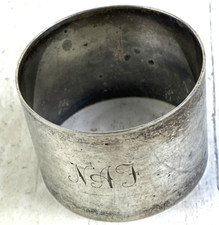 Silver napkin ring for sale  WOKING