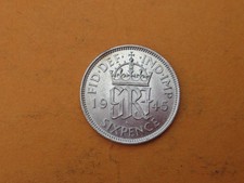 1945 sixpence six for sale  HASTINGS