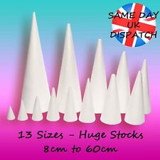 Polystyrene cones sale for sale  STOCKPORT