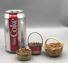 3 woven baskets for sale 3 woven baskets for sale Lombard