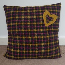 Harris tweed cushion for sale  EASTLEIGH