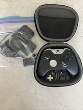 Controle XBOX Elite Series 1 (modelo 1698) com estojo acessórios carregador baterias, usado comprar usado  Enviando para Brazil