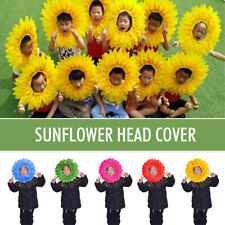Divertido sombrero girasol para niños disfraz tocado utilería diadema rendimiento  segunda mano  Embacar hacia Mexico