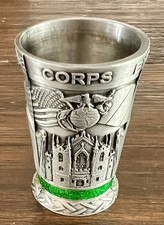 USMC MSG-D Destacamento de Guarda de Segurança Marinha Dublin, Irlanda Vidro de Tiro de Metal comprar usado  Enviando para Brazil