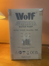 Wolf submersible water for sale  MAIDENHEAD