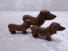 3 Parties Hundegruppe Bois Handmade Teckel Mama Chiots Souvenir Bad Schandau, usado comprar usado  Enviando para Brazil