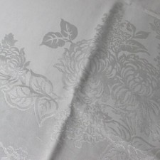 Creme satin damask for sale  Newark