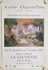 Affiche victor charreton d'occasion  La Courtine