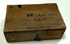 Antique yellow cup for sale  DUNDEE