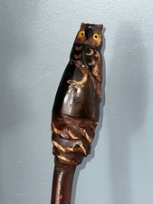 Owl horn handle for sale  BOLTON