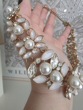 Statementkette halskette modes gebraucht kaufen  Porta Westfalica