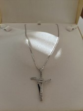 Collana croce oro usato  Benevento