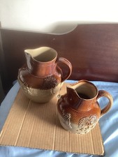 Vintage stoneware jugs for sale  PENZANCE