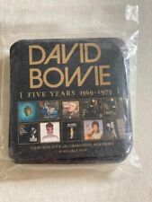 Porta-copos promocionais David Bowie: Five Years 1969-1973 - Conjunto de 10 lacrados, usado comprar usado  Enviando para Brazil