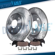 Kit de pastilhas de freio de rotores de freio a disco perfurados traseiros para 2019 - 2022 Hyundai Veloster N comprar usado  Enviando para Brazil