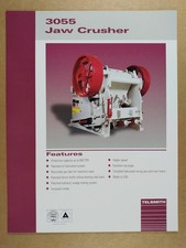 Telsmith 3055 jaw for sale  Hartland